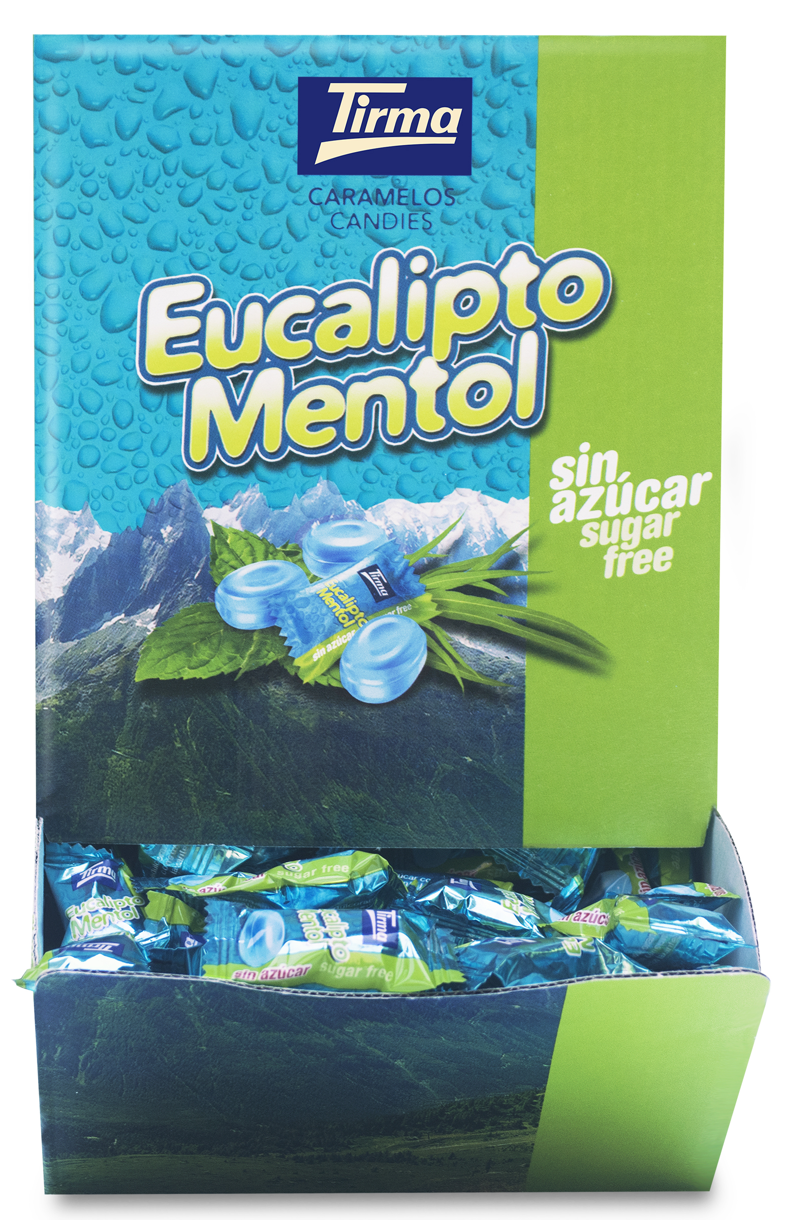 Карамель Ментол, Эвкалипт без сахара