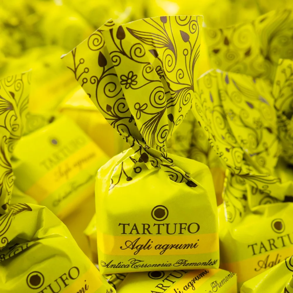 Трюфели со вкусом цитрусовых фруктов весовые