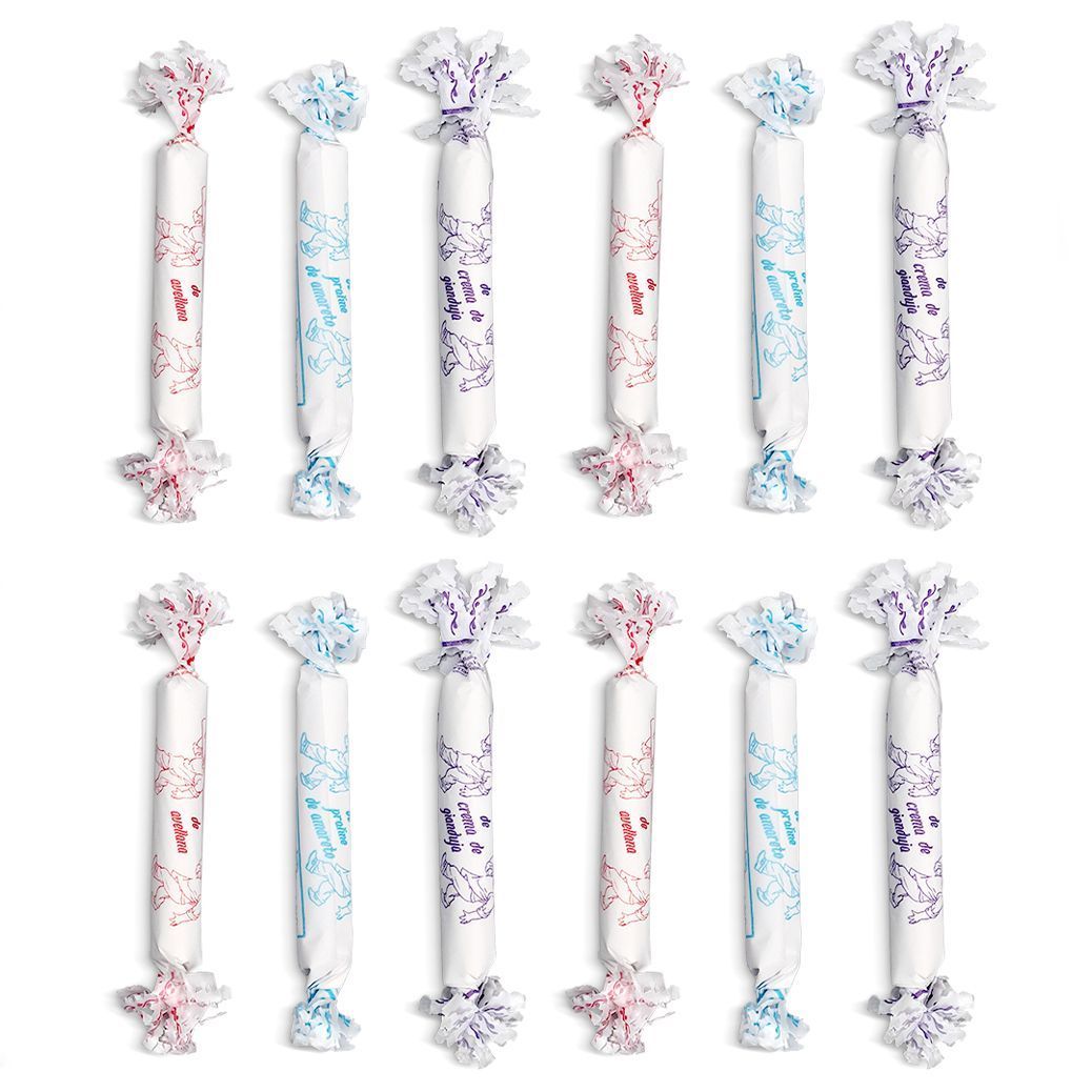 Трубочки вафельные с кремовой начинкой в шоколаде весовые