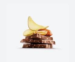 Молочный шоколад с арахисом и имбирем