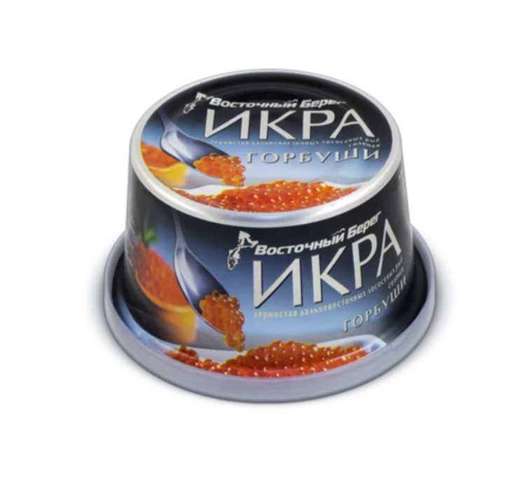 Икра лососевая соленая горбуши