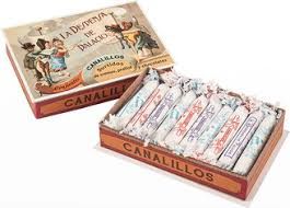 Трубочки вафельные с кремовой начинкой в шоколаде (картон. коробка)