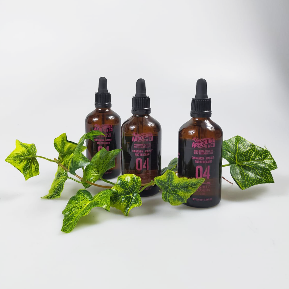 Масло оливковое Кастильо де Канена 100мл корица, грецкий орех и бергамот