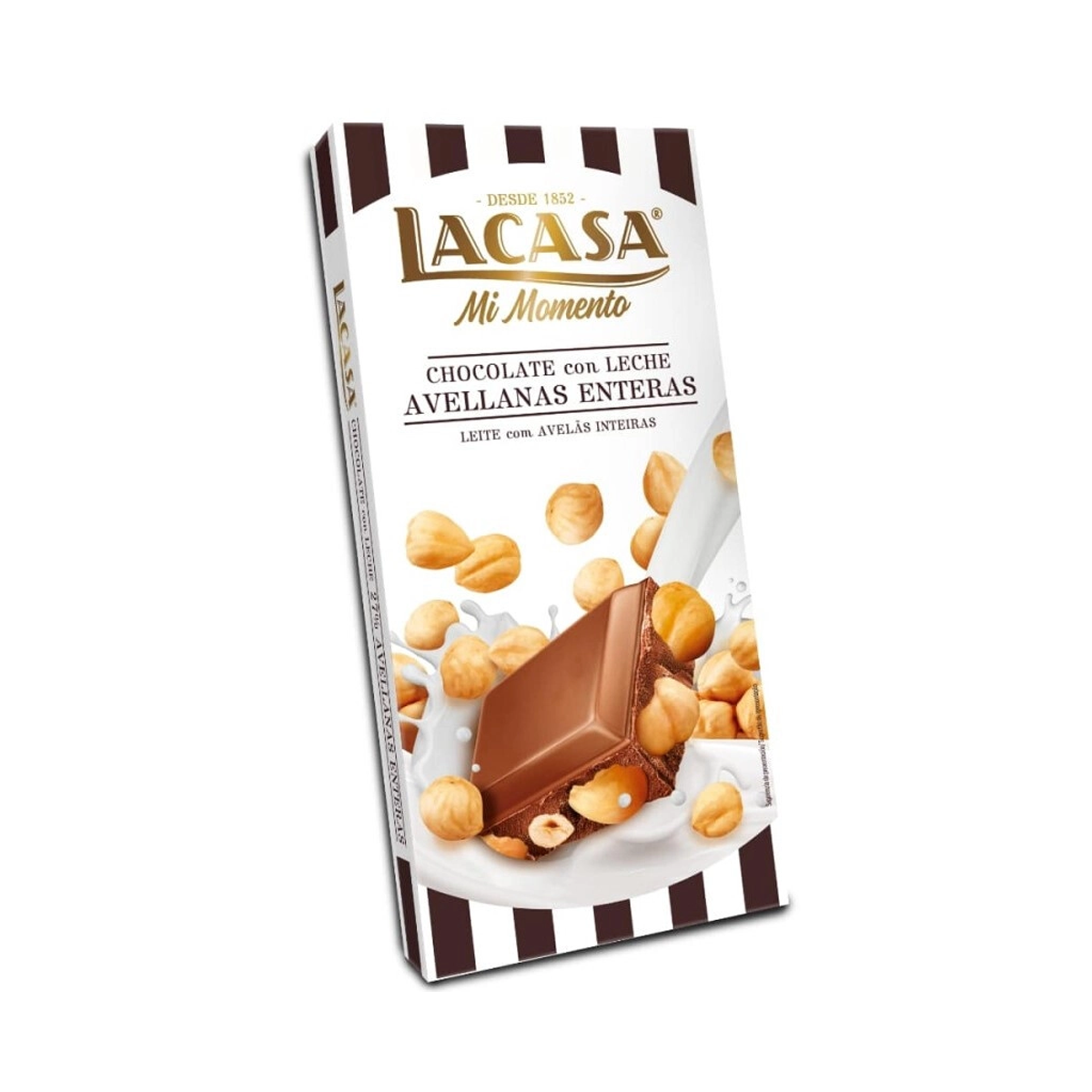 Молочный шоколад с цельным фундуком 100 гр