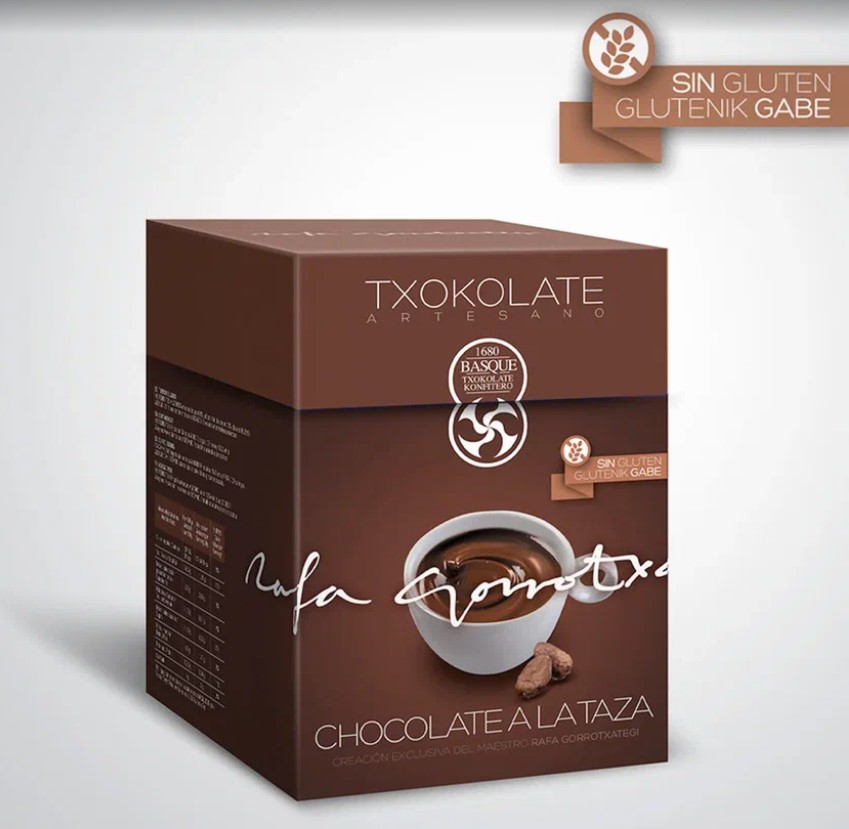 Какао-порошок для приготовления горячего шоколада в чашке