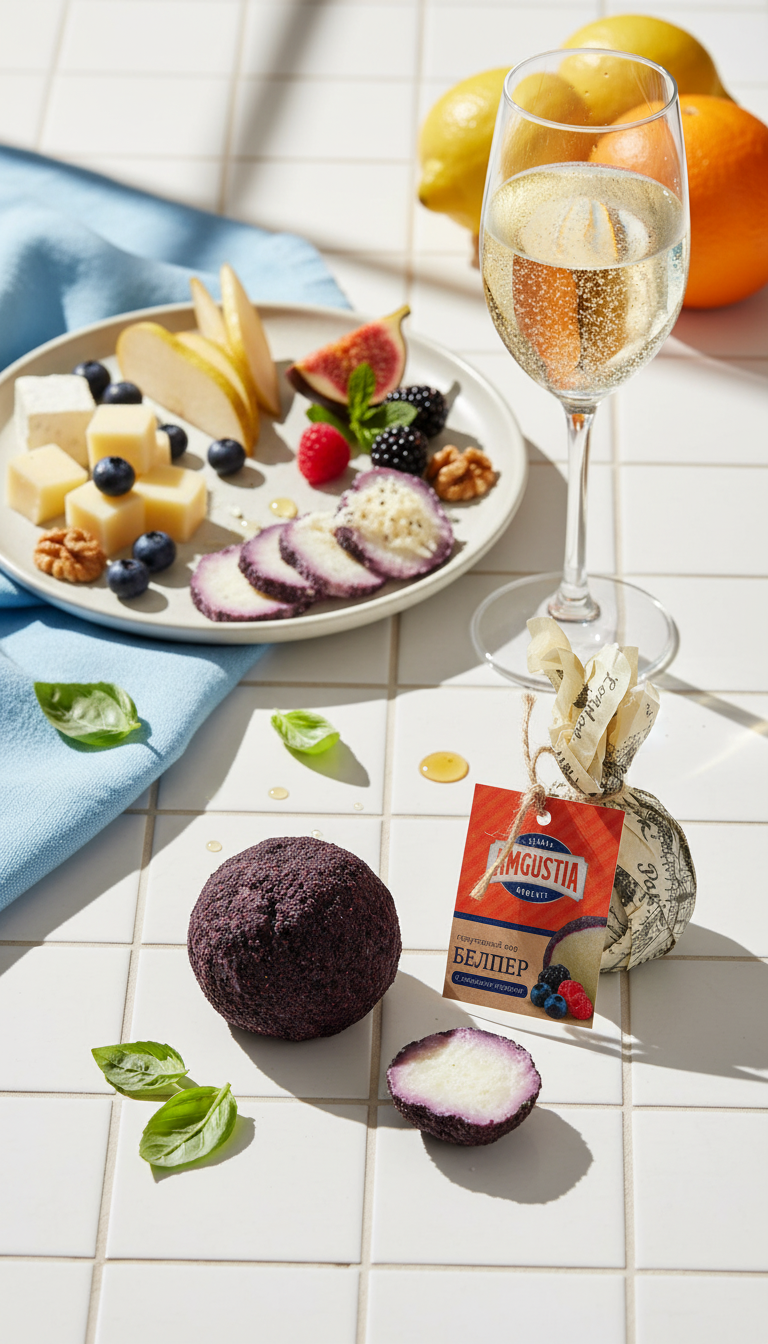 Сыр полутвердый Белпер лесные ягоды