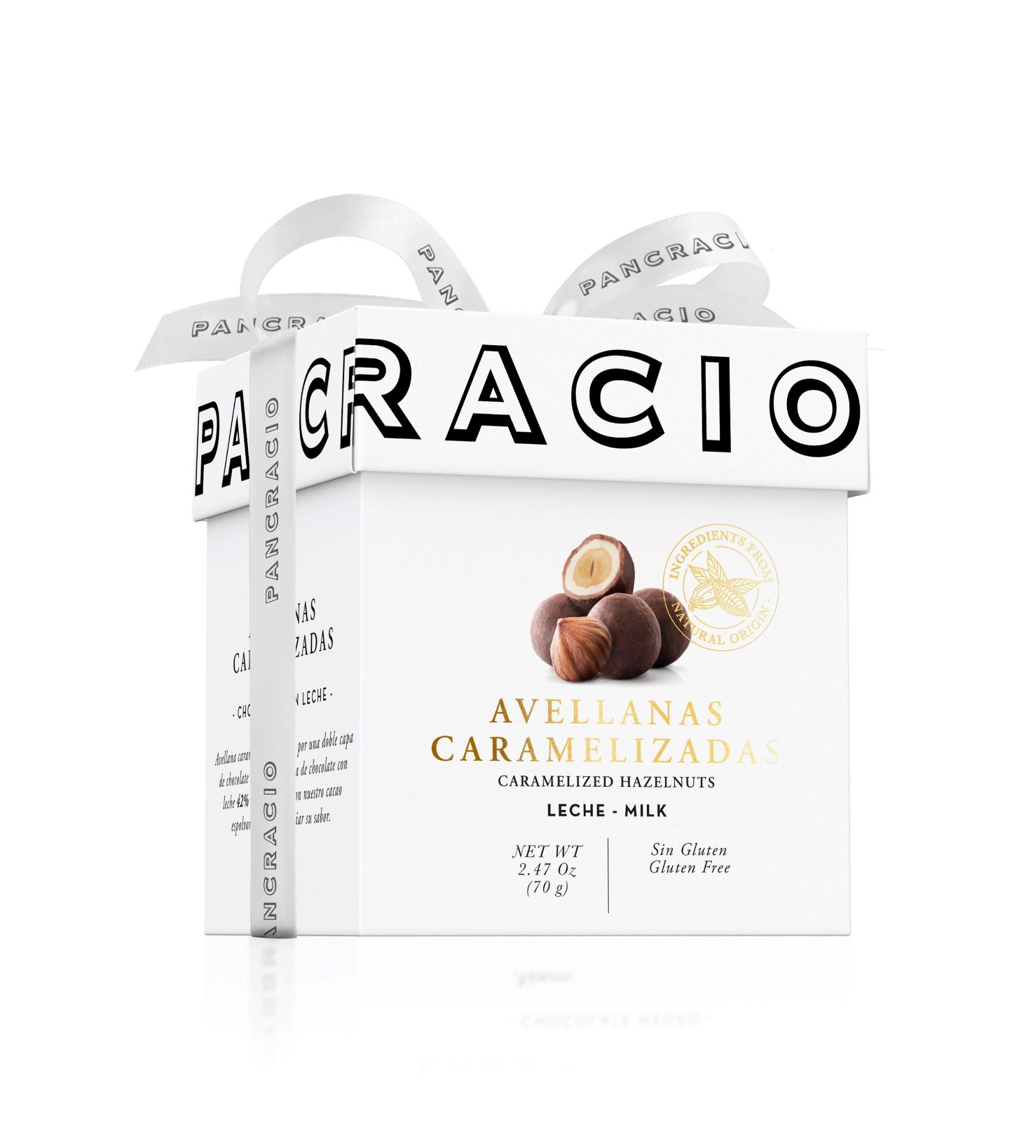 Luxury Box Конфеты из цельного карамелизированного фундука с молочным шоколадом