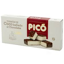 Шоколадный туррон с кокосом 200г