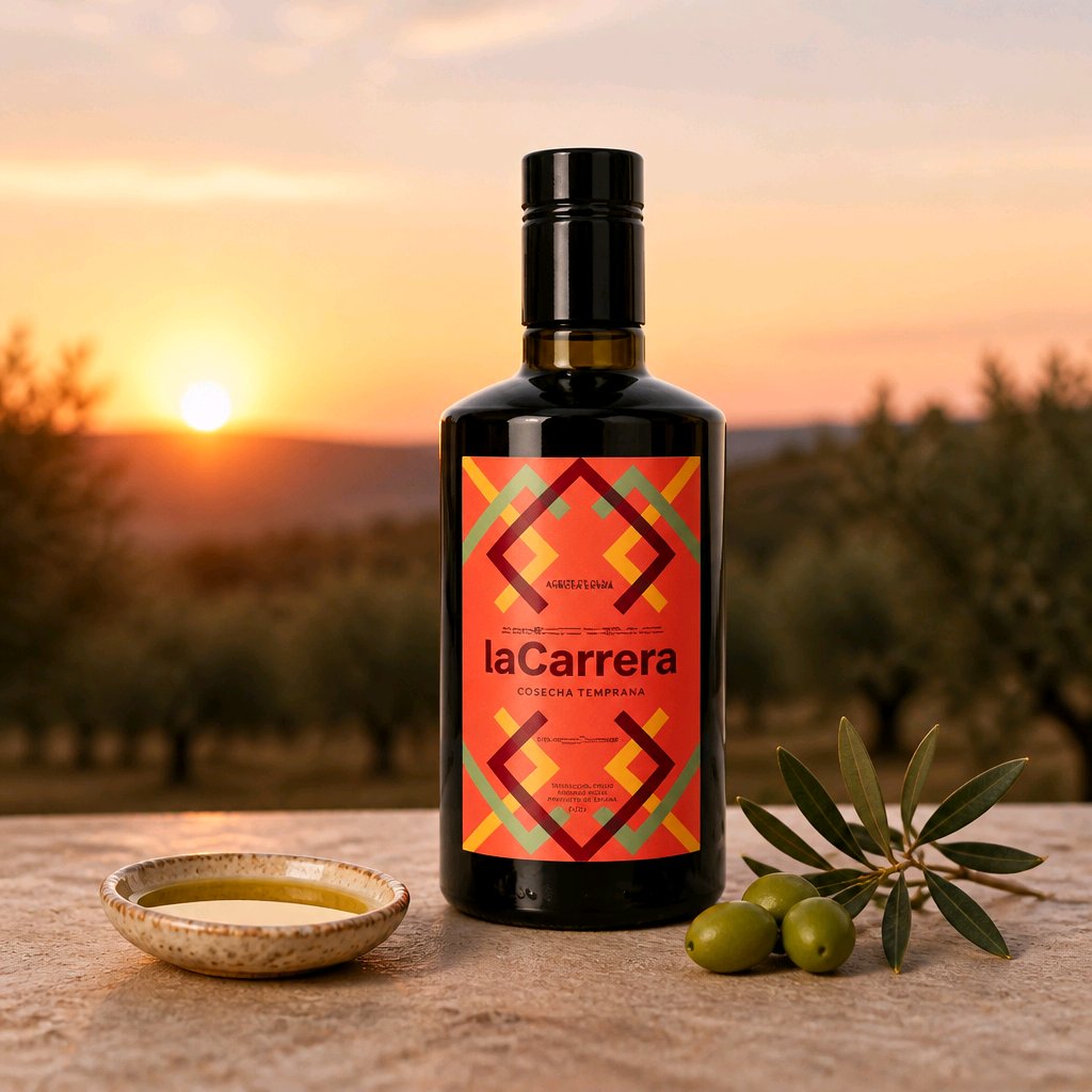 Масло оливковое E.V. раннего урожая Арбекина La Carrera