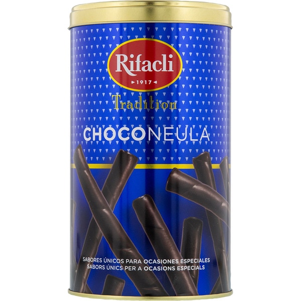 Шоколадные трубочки в жестяной банке 230г