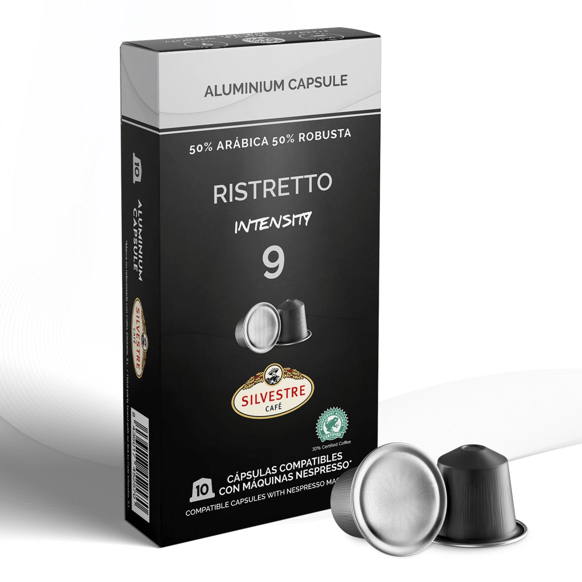 Капсулы Ristretto, совместимые с кофемашинами Nespresso