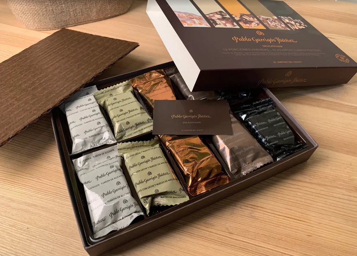 Ассорти турронов 5 видов в подарочной коробке