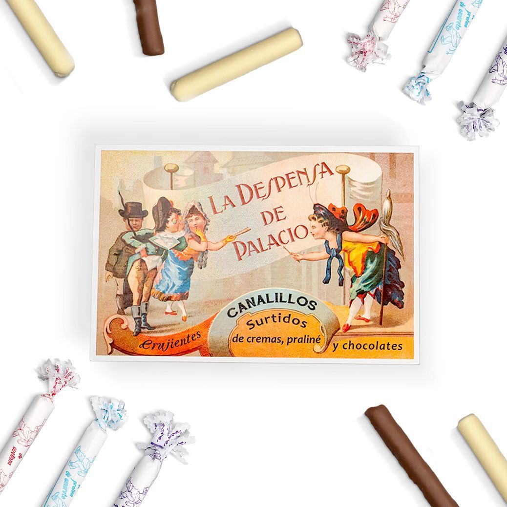 Трубочки вафельные с кремовой начинкой в шоколаде (картон. коробка)