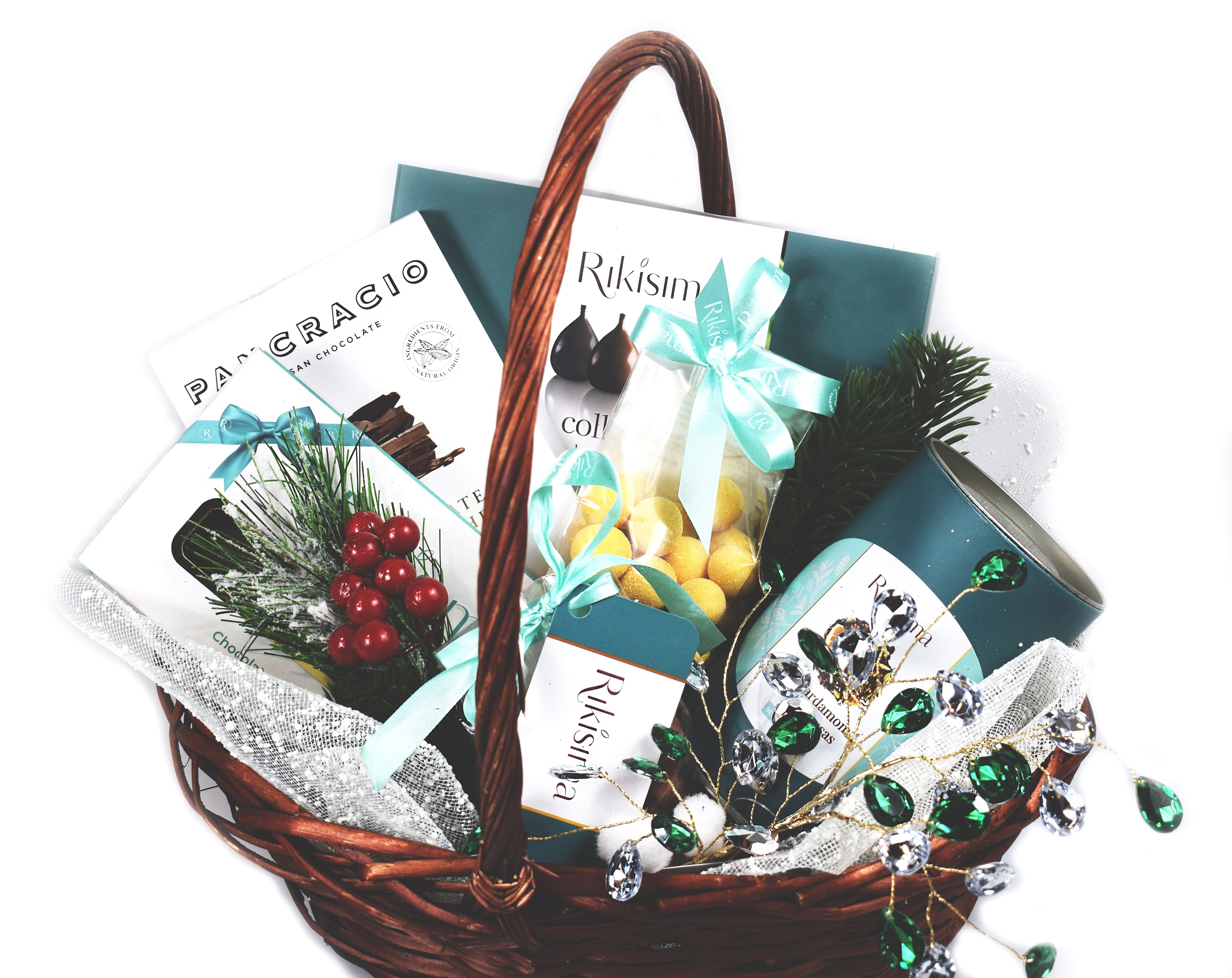 Новогодний продуктовый набор "Настоящий праздник"