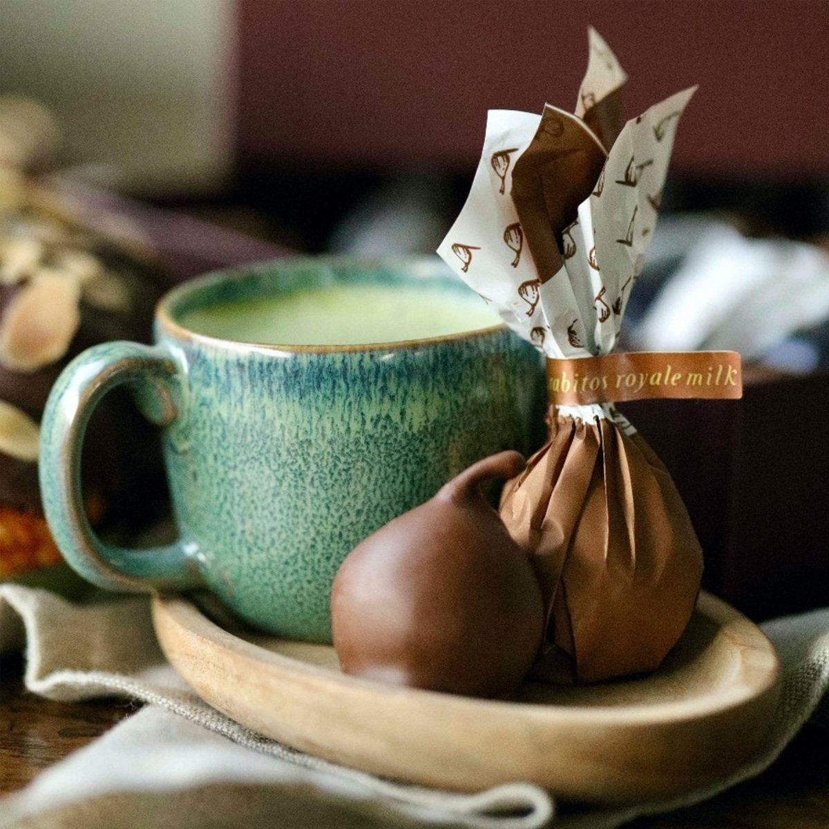 Инжир в молочном шоколаде с соленой карамелью Milk Rabitos Royale №6