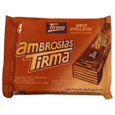 Вафельный батончик в молочном шоколаде со сливочной начинкой и фундуком (4 х 21,5гр)