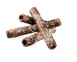 Вафельные трубочки в шоколаде с кокосом 80г