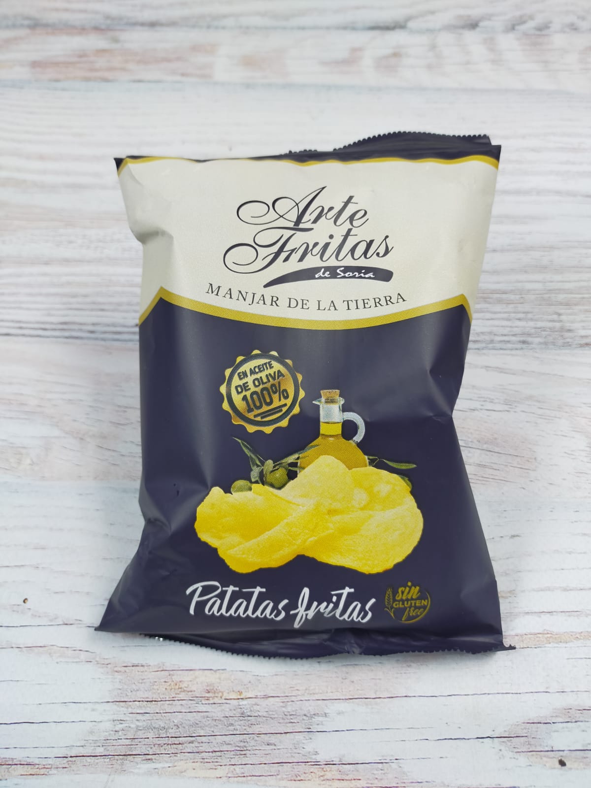 Картофельные чипсы с оливковым маслом EV