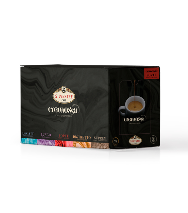 Капсулы CREMOSSA ESPRESSO FORTE для кофемашин Silvestre