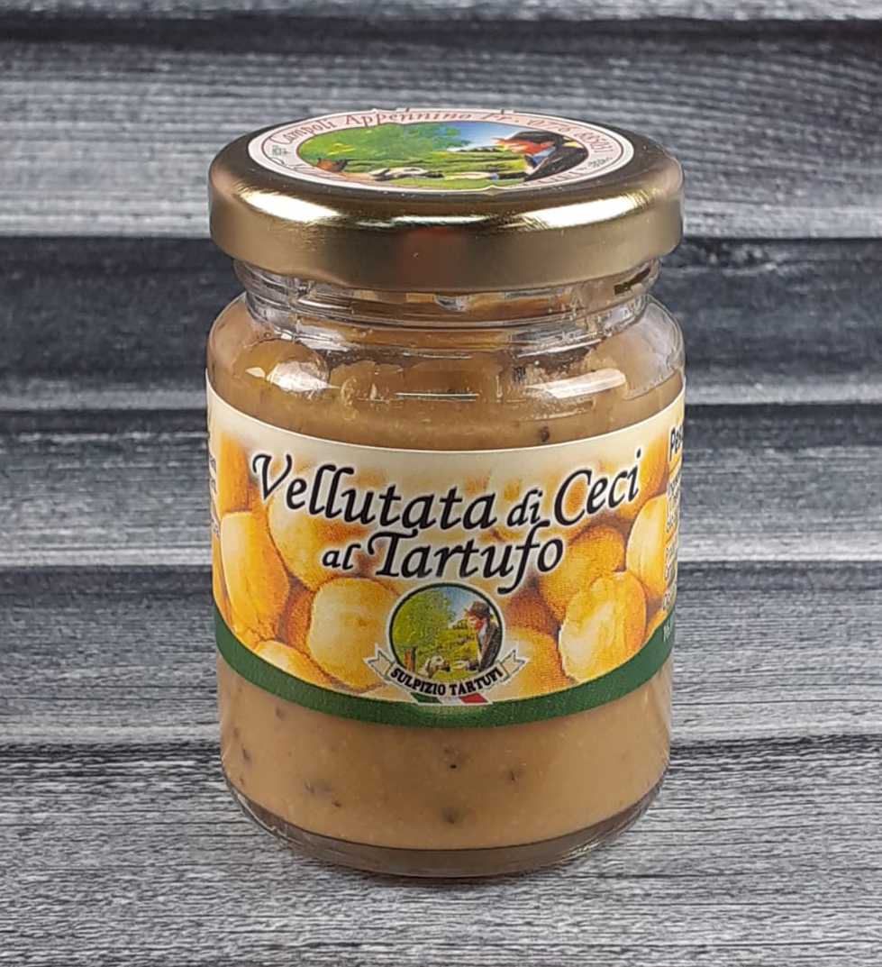 Крем-суп из турецких бобов с трюфелем