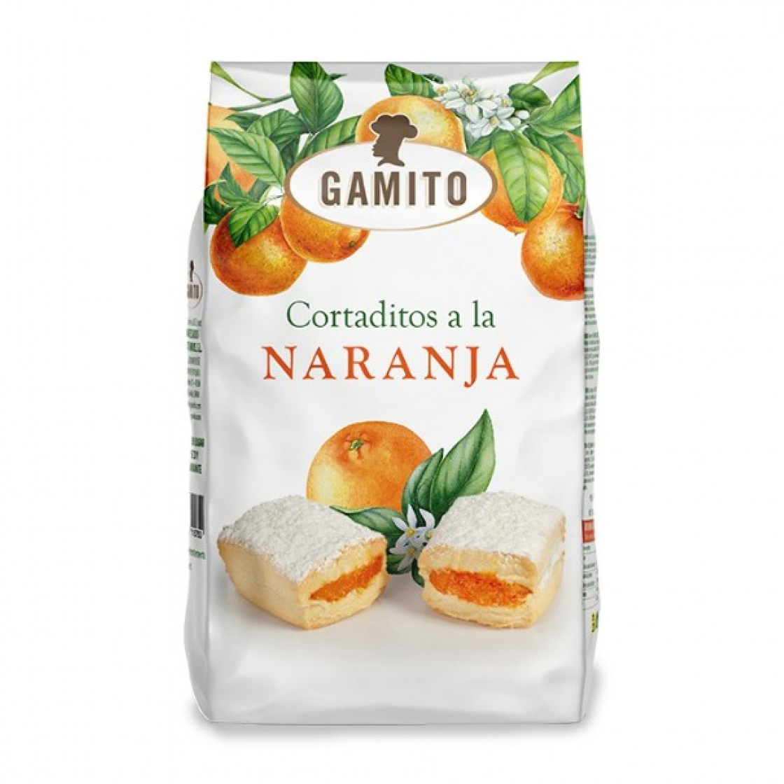 Испанский десерт Кортадито с апельсиновой начинкой