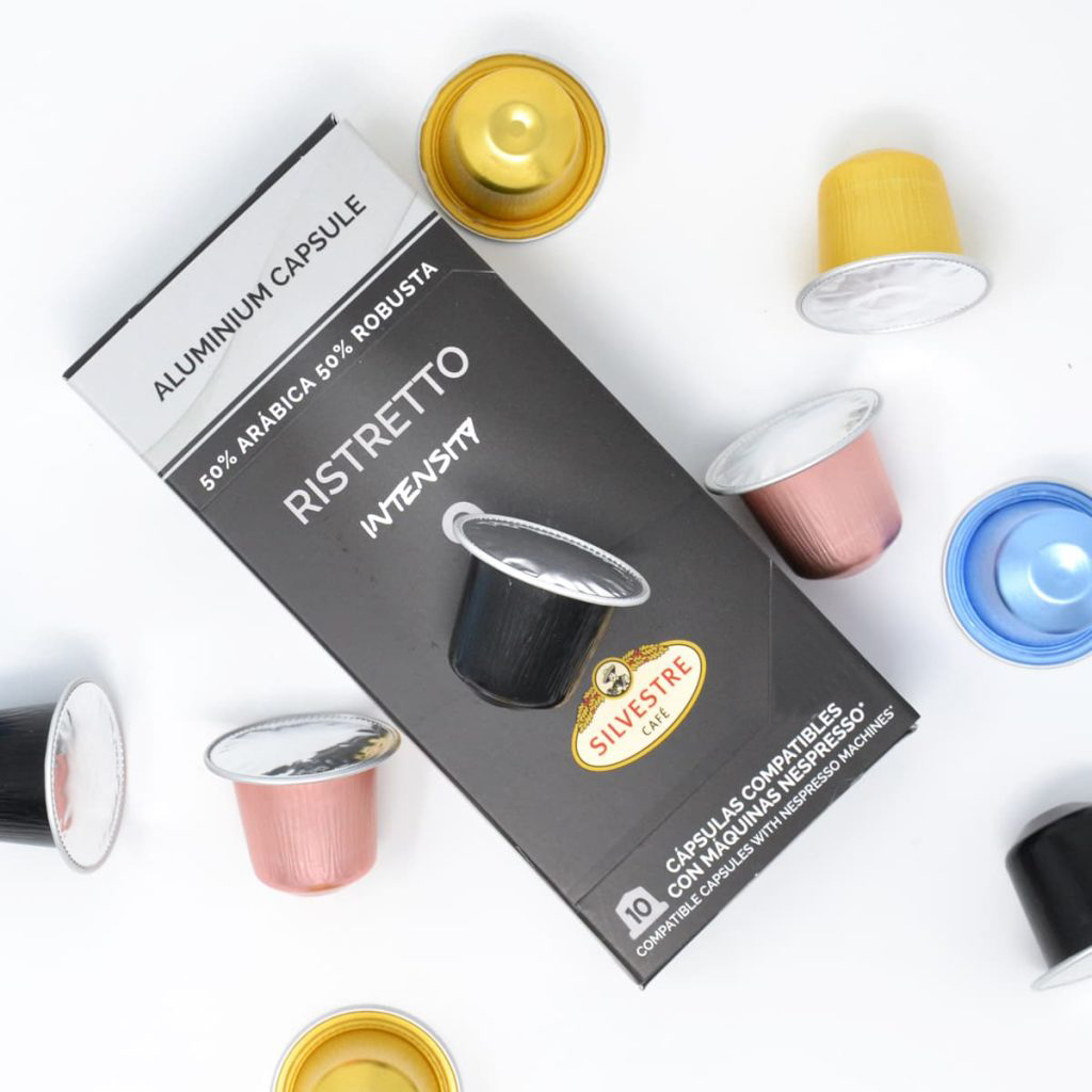 Капсулы Ristretto, совместимые с кофемашинами Nespresso