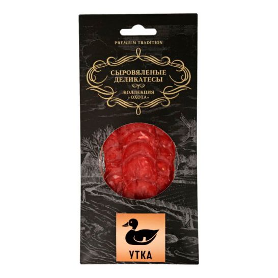 Колбаса сыровяленая Охота из утки