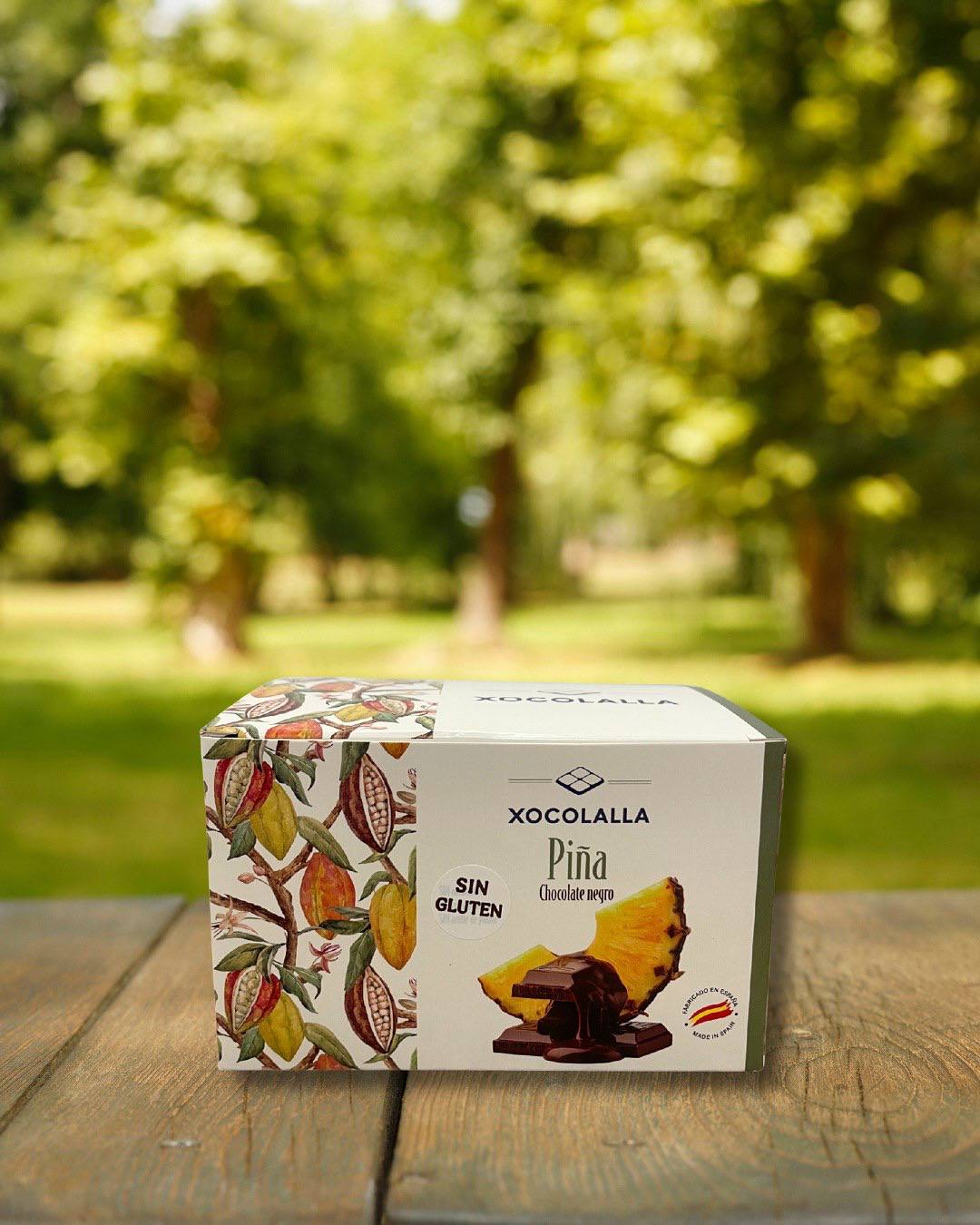 Дольки ананаса в шоколаде