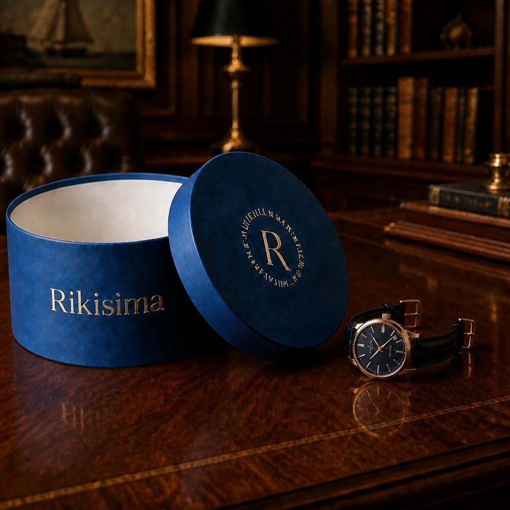 RIKISIMA Коробка большая (глубокий синий)