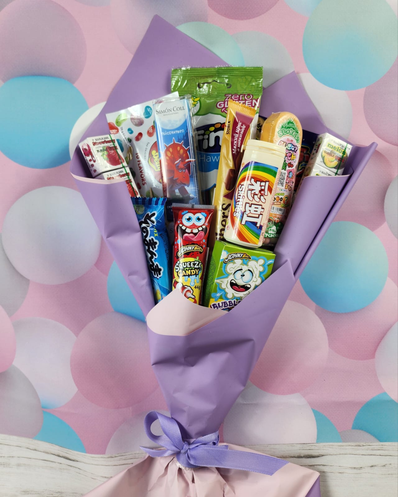 Букет из сладостей детский