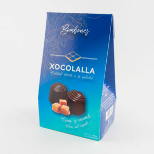 Конфеты из молочного шоколада с карамельной начинкой 100г