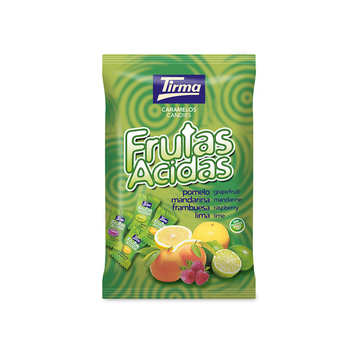 Карамель фруктовая кислая