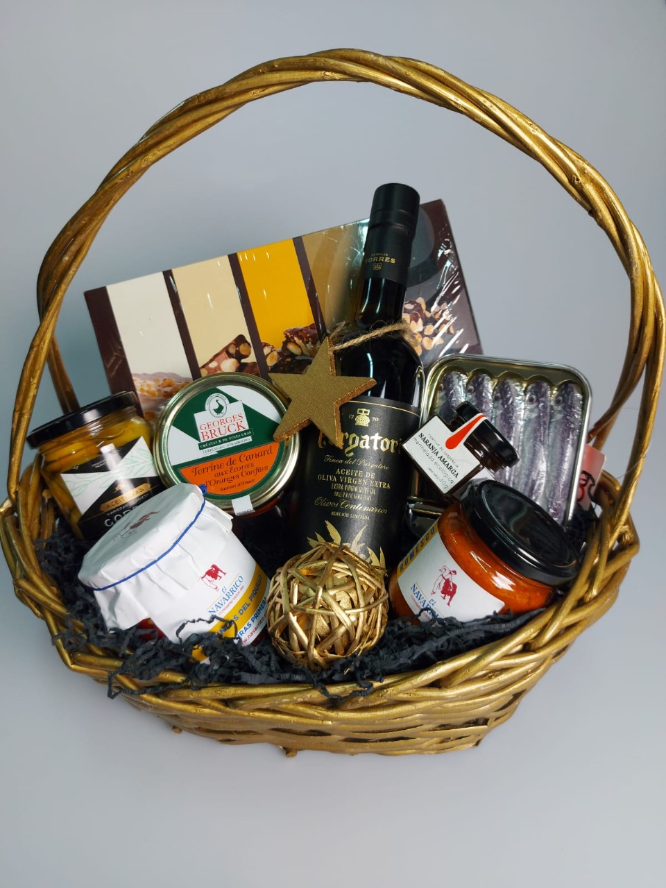 Корзина для мужчины продуктовая "Сила вкуса"