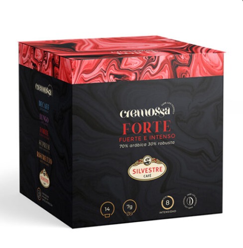 Капсулы CREMOSSA ESPRESSO FORTE для кофемашин Silvestre