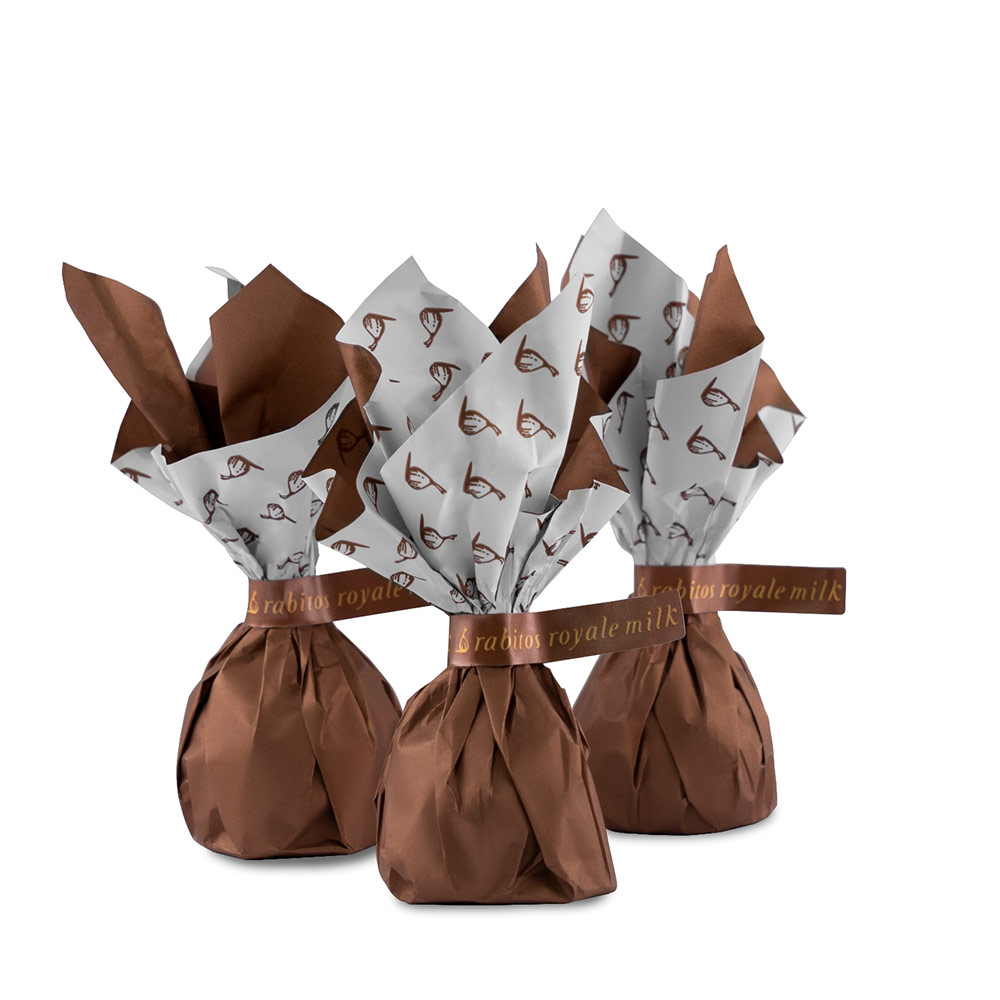 Инжир в молочном шоколаде с соленой карамелью Milk Rabitos Royale, весовой