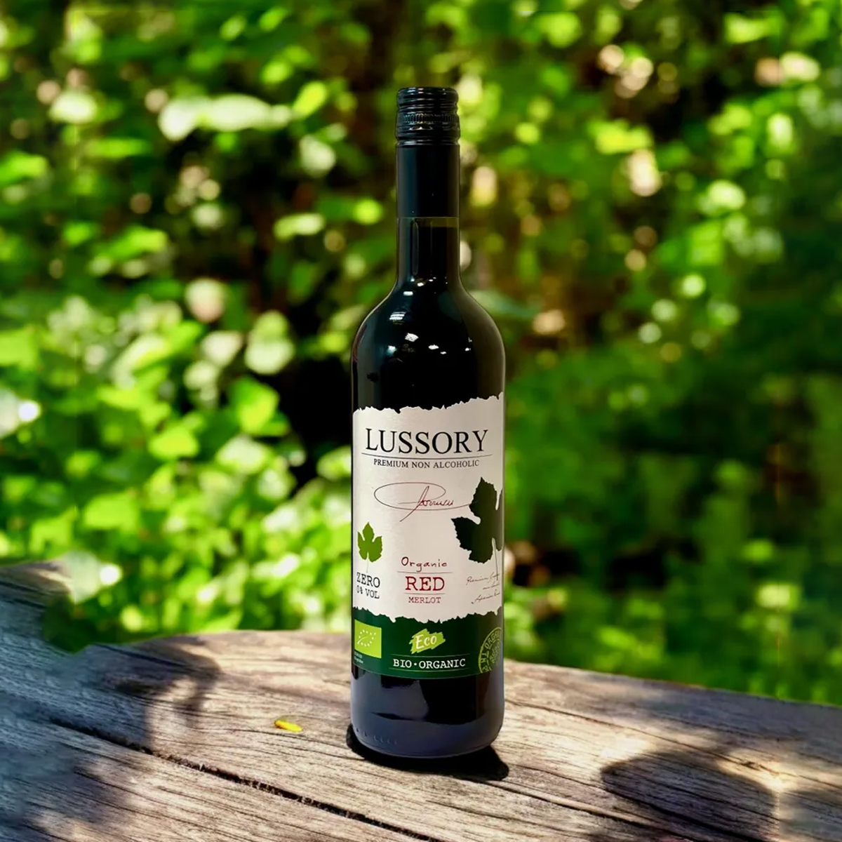 Напиток безалкогольный Красный Мерло без алкоголя Био Органик Premium Red Merlot Bio