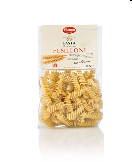 Паста Фузиллоне изготовленная на медных формах