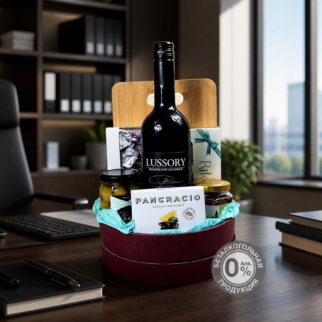 Набор подарочный продуктовый с разделочной доской "Мечта Гурмана"