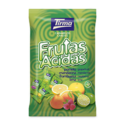 Карамель фруктовая кислая