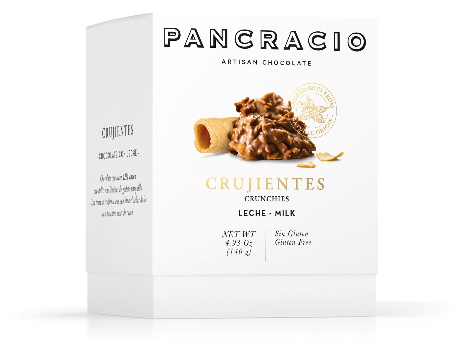 Хрустящие конфеты из молочного шоколада с вафельным печеньем