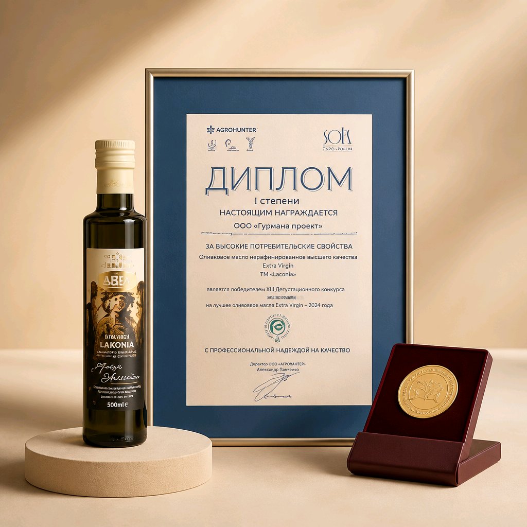 Масло оливковое первого холодного отжима купажированное ТМ Abril Gran Selleccion