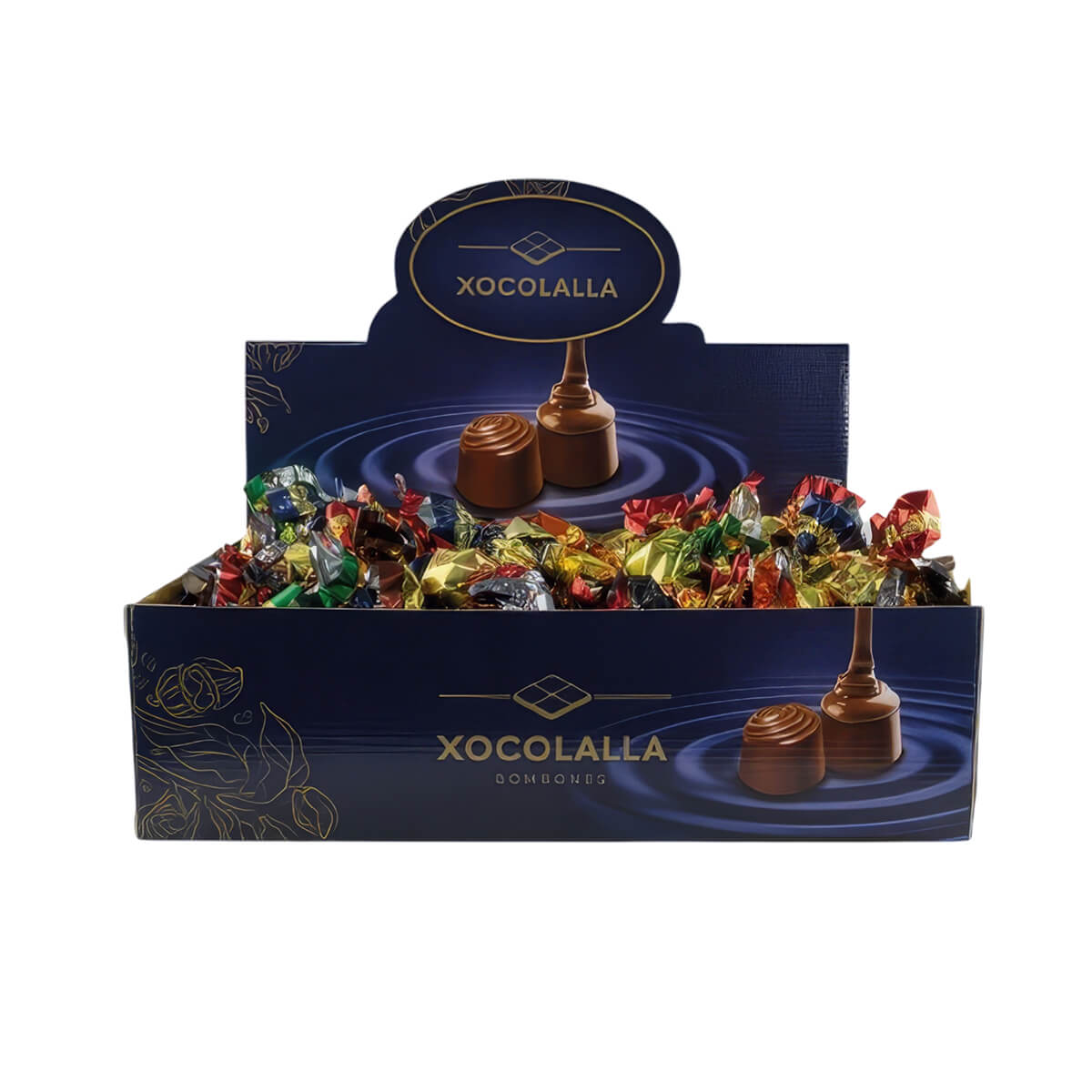 Ассорти конфет из молочного шоколада с кремовой начинкой 2,5кг