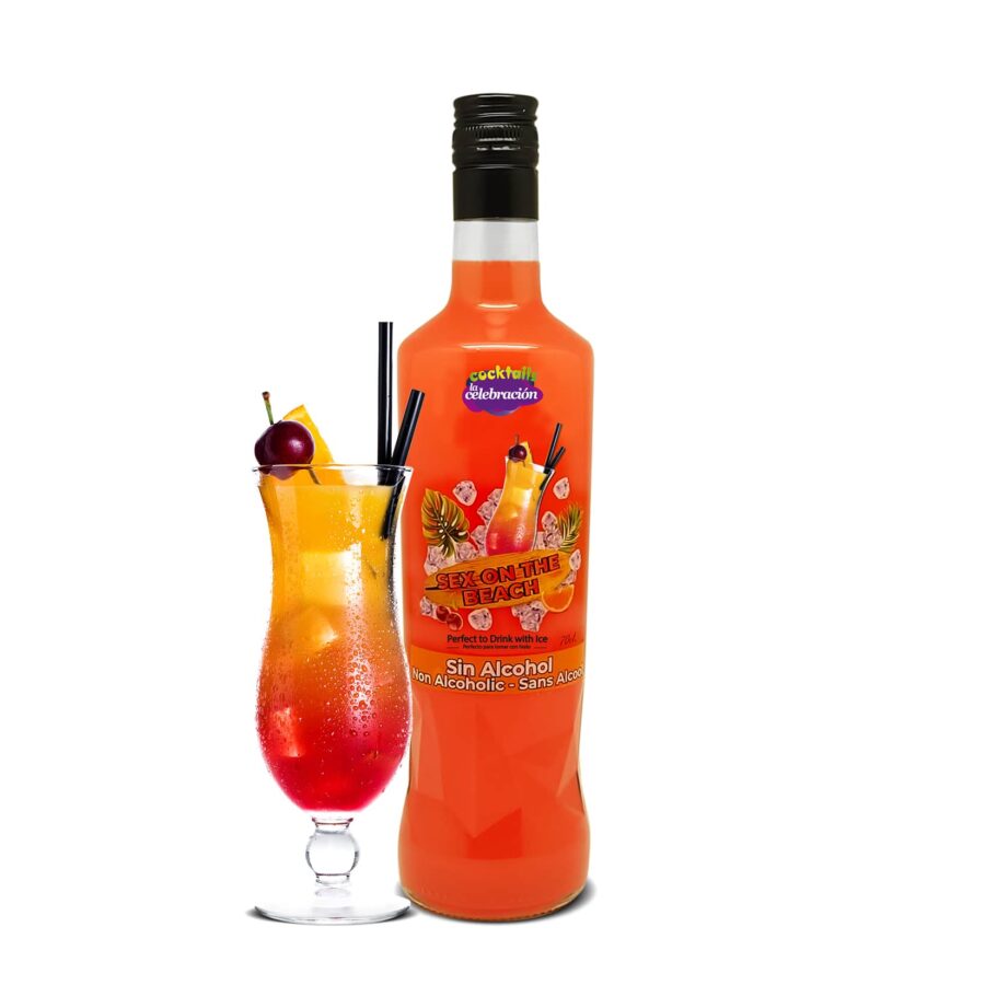 Безалкогольный освежающий праздничный напиток Секс на Пляже