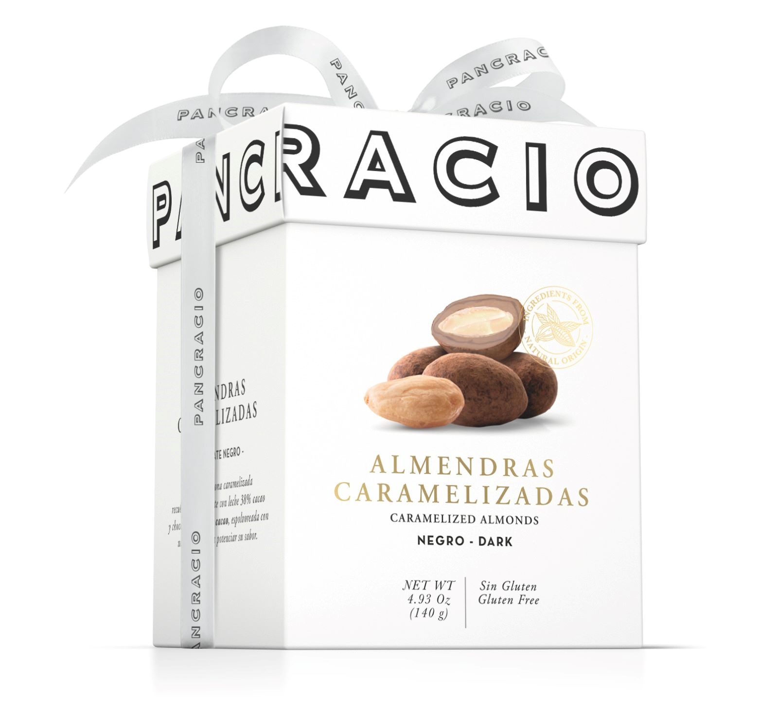 Luxury Box Конфеты из цельного карамелизированного миндаля с молочным и темным шоколадом