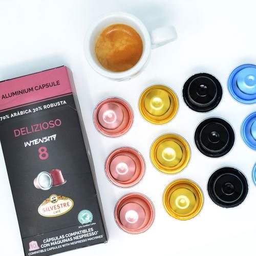 Капсулы Delizioso, совместимые с кофемашинами Nespresso