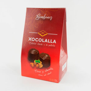 Конфеты из молочного шоколада с пралине из миндаля 100г