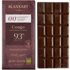 Органический плантационный шоколад Конго 93% без сахара 75 г