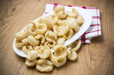 Картофельные чипсы со вкусом бекона