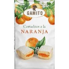 Испанский десерт Кортадито с апельсиновой начинкой