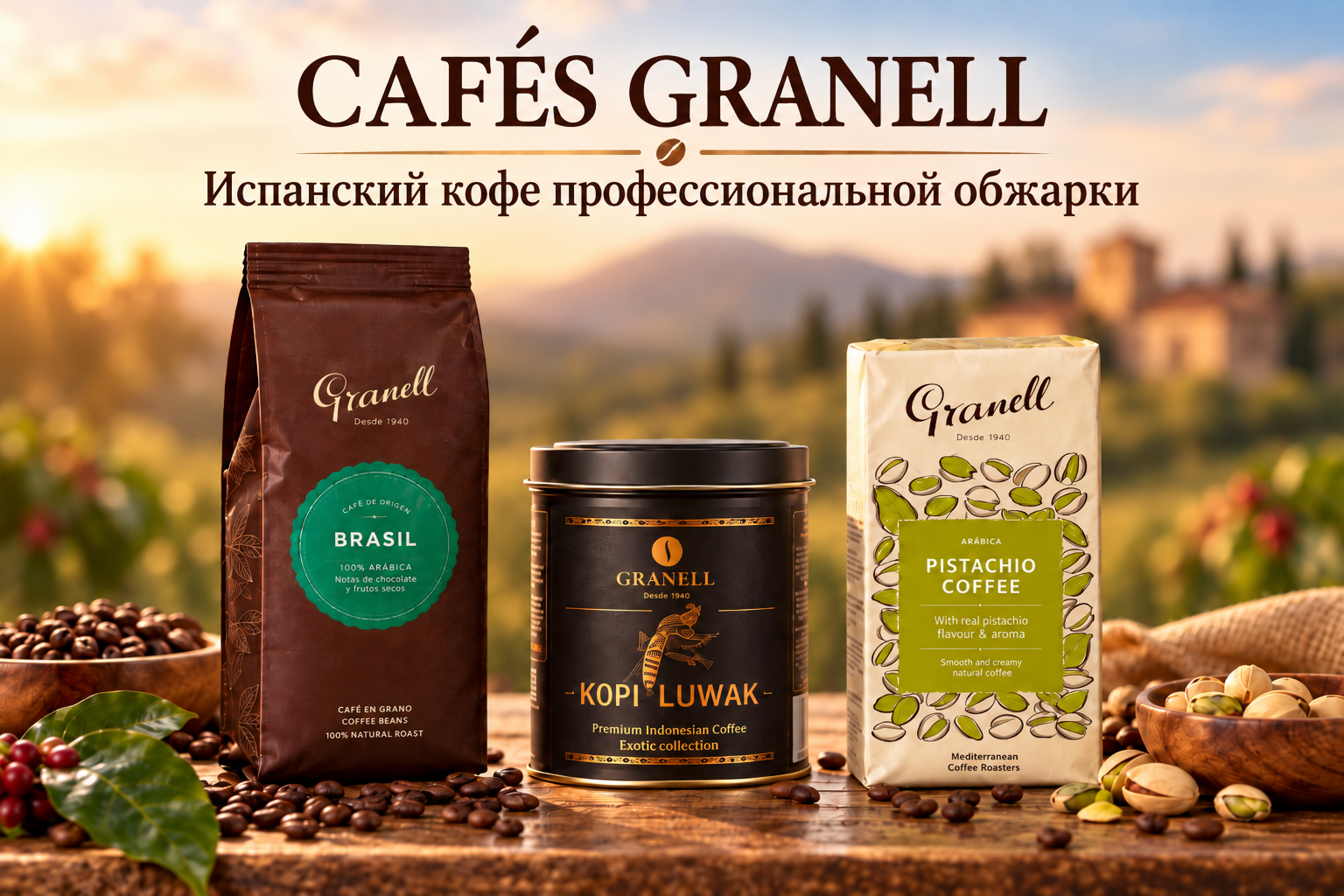GRANELL - кофе с характером.
